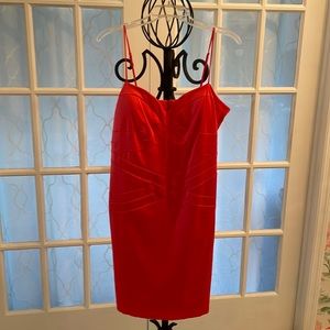 Bisou Bisou Coral Bandage Look sheath. Size 16